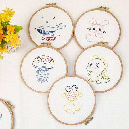 Diy Embroidery Kit Children's Bedroom Decor Diy Nursery Decor