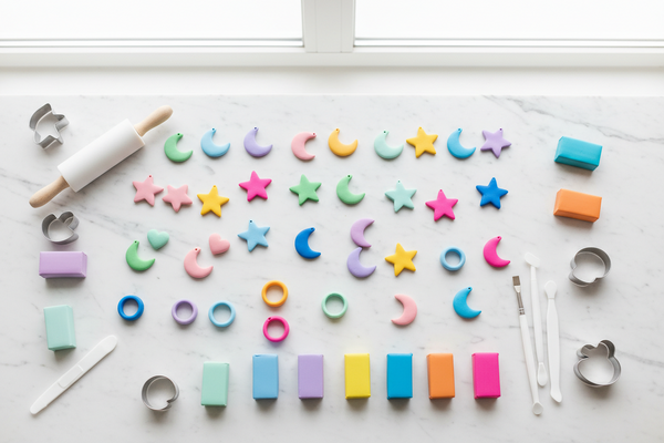 Schmuck aus Polymer Clay für Anfänger: So fertigen Sie Ihre ersten Stücke an