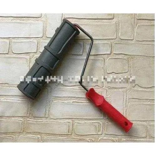 10 inch Brick Pattern Paint Roller - DiyCraftsProject