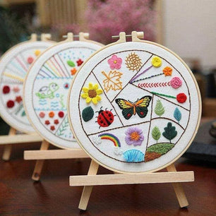 Beginner Sewing, Beginner Cross Stitch, Beginner Embroidery, Easy Cross Stitch - DiyCraftsProject