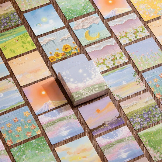 Boxed Tone Series Ins Style Stickers - DiyCraftsProject