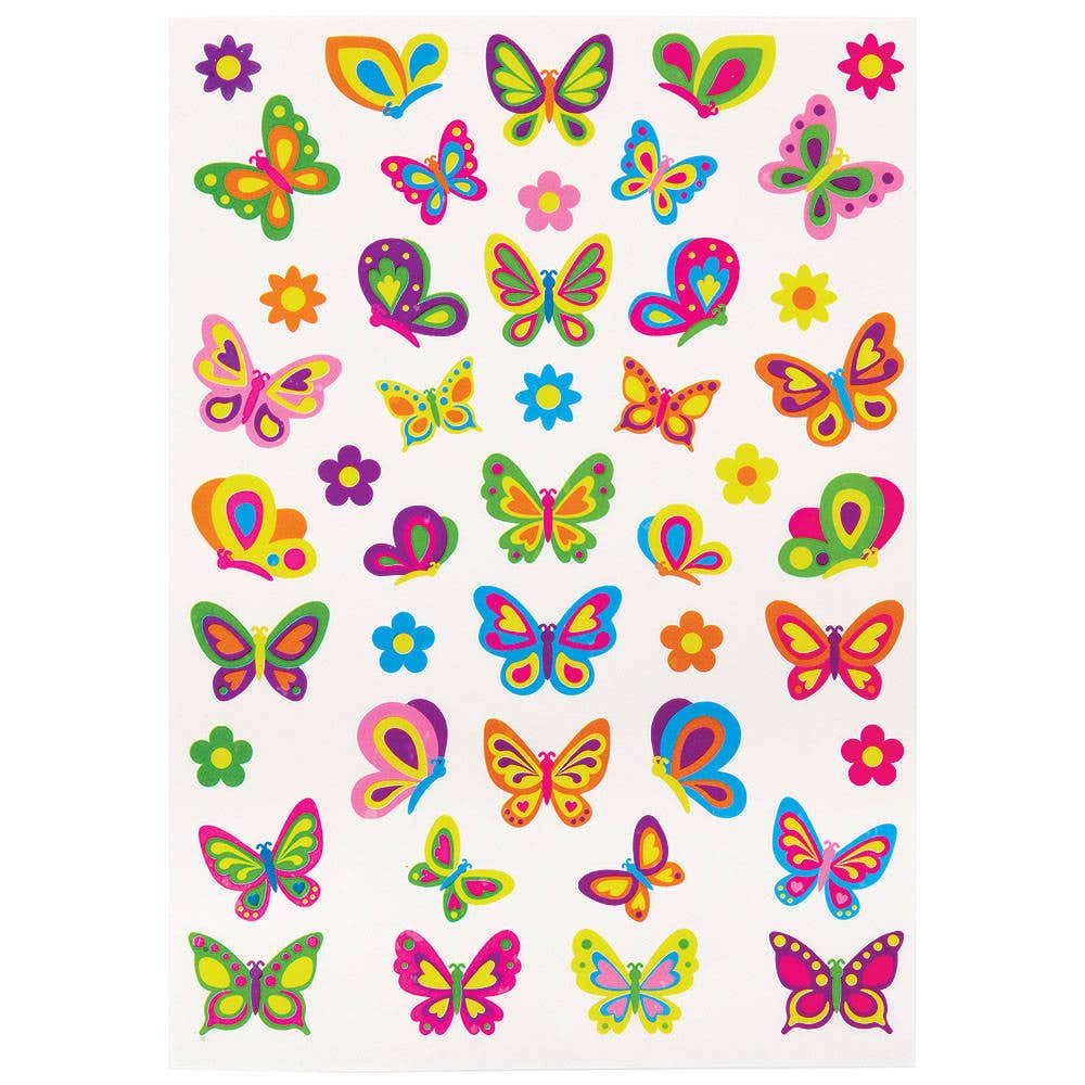 Butterfly Rub - On Stickers - DiyCraftsProject