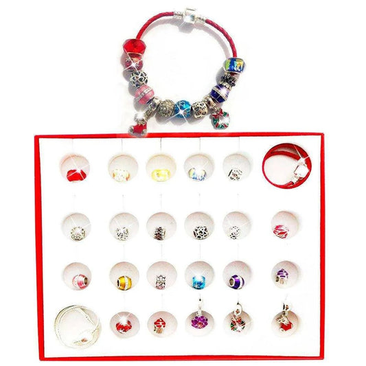Beaded Crystal Bracelet | DIY Christmas Countdown Gift Box - DiyCraftsProject