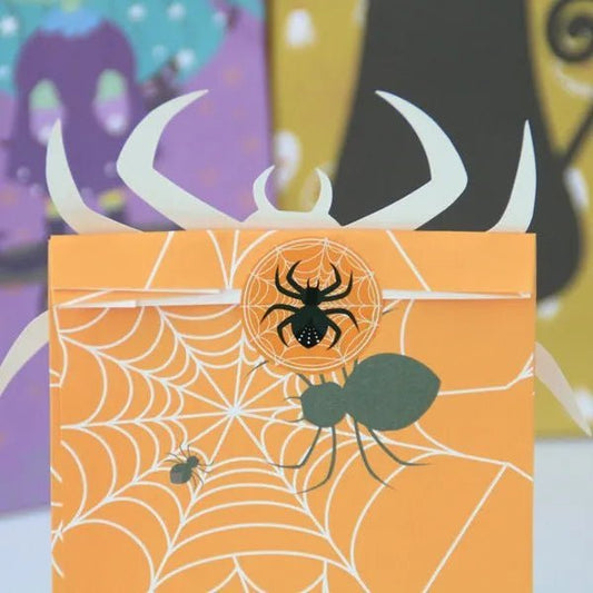 Oil - proof Packing Bag Halloween Theme Party Paper Packaging Bags 70g Kraft Paper Packaging - DiyCraftsProject