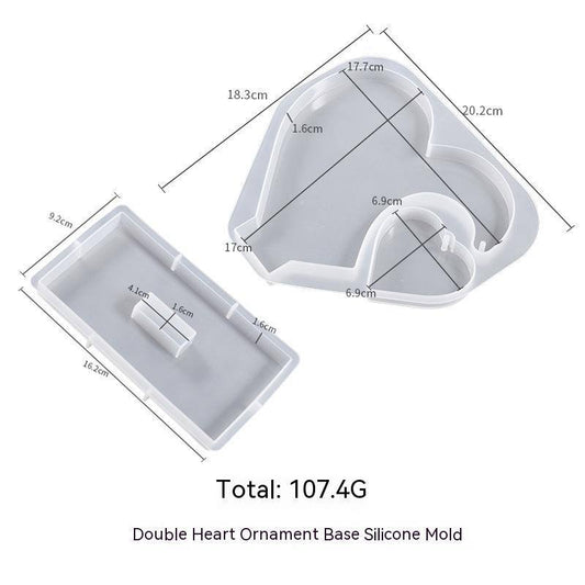 Resin Diy Christmas Tree Photo Frame Epoxy Mold - DiyCraftsProject