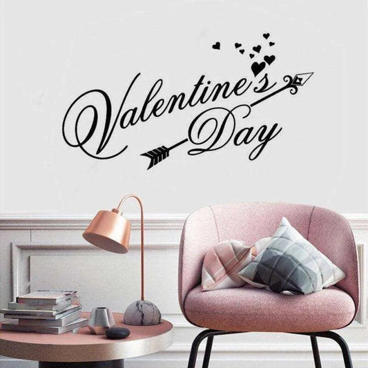 Valentine's Day Wall Stickers - Add a Touch of Romance to Your Shop Windows! - DiyCraftsProject