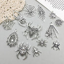 Zinc Alloy Spider Accessories Pendant - DiyCraftsProject