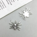 Zinc Alloy Spider Accessories Pendant - DiyCraftsProject