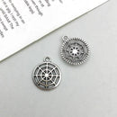 Zinc Alloy Spider Accessories Pendant - DiyCraftsProject