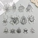 Zinc Alloy Spider Accessories Pendant - DiyCraftsProject