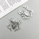 Zinc Alloy Spider Accessories Pendant - DiyCraftsProject