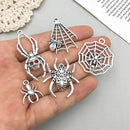 Zinc Alloy Spider Accessories Pendant - DiyCraftsProject