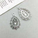 Zinc Alloy Spider Accessories Pendant - DiyCraftsProject