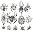 Zinc Alloy Spider Accessories Pendant - DiyCraftsProject