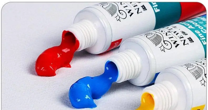Acrylic paint 10ml tubes 24 colors painting supplies