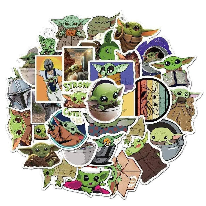 Baby Yoda stickers
