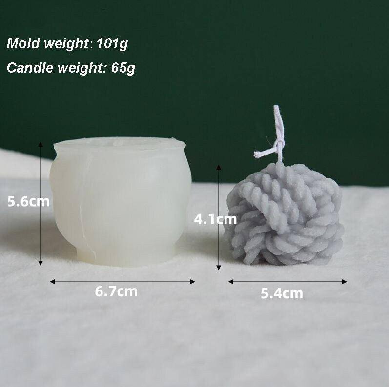 Ball Of Yarn Candle Molds DIY Candle Making
