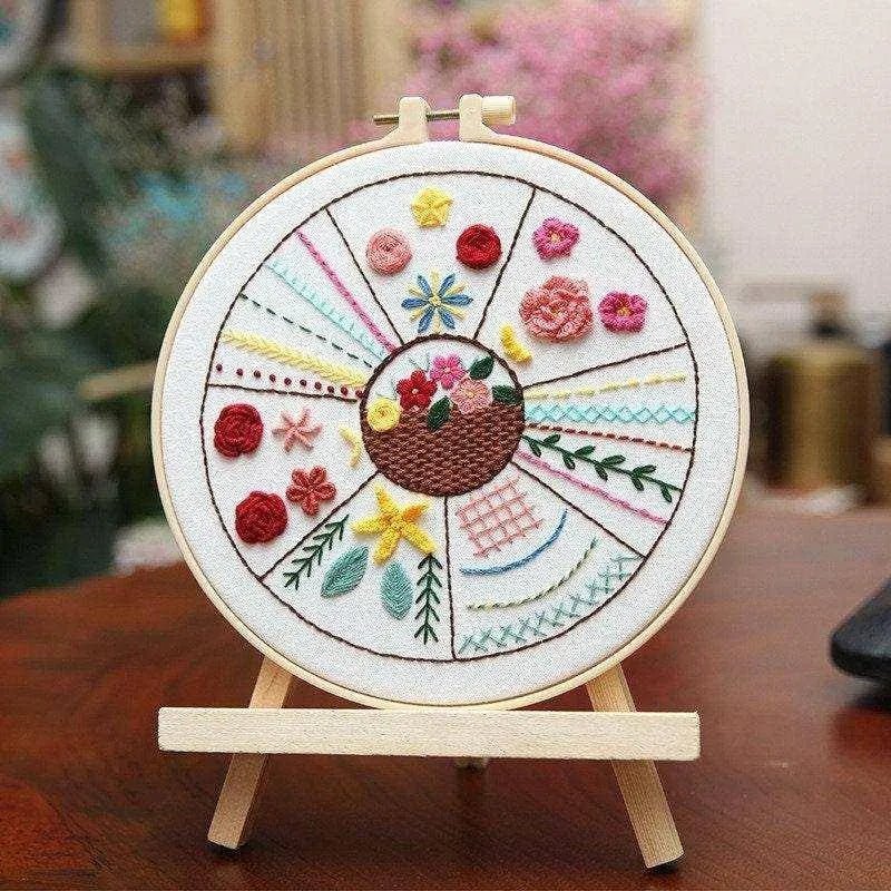 Beginner Sewing, Beginner Cross Stitch, Beginner Embroidery, Easy Cross Stitch - DiyCraftsProject