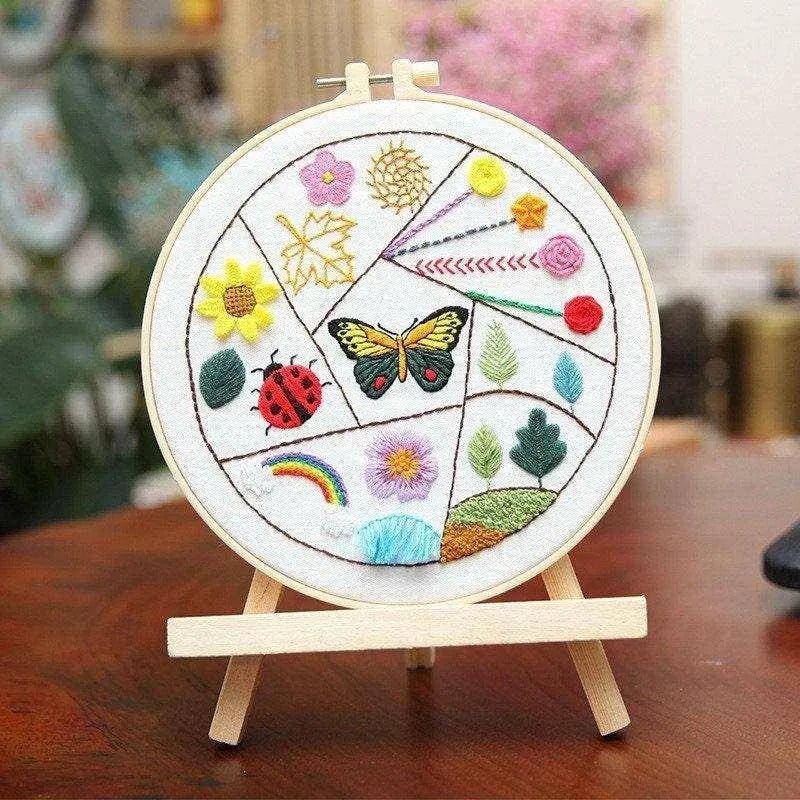 Beginner Sewing, Beginner Cross Stitch, Beginner Embroidery, Easy Cross Stitch - DiyCraftsProject