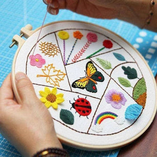 Beginner Sewing, Beginner Cross Stitch, Beginner Embroidery, Easy Cross Stitch - DiyCraftsProject