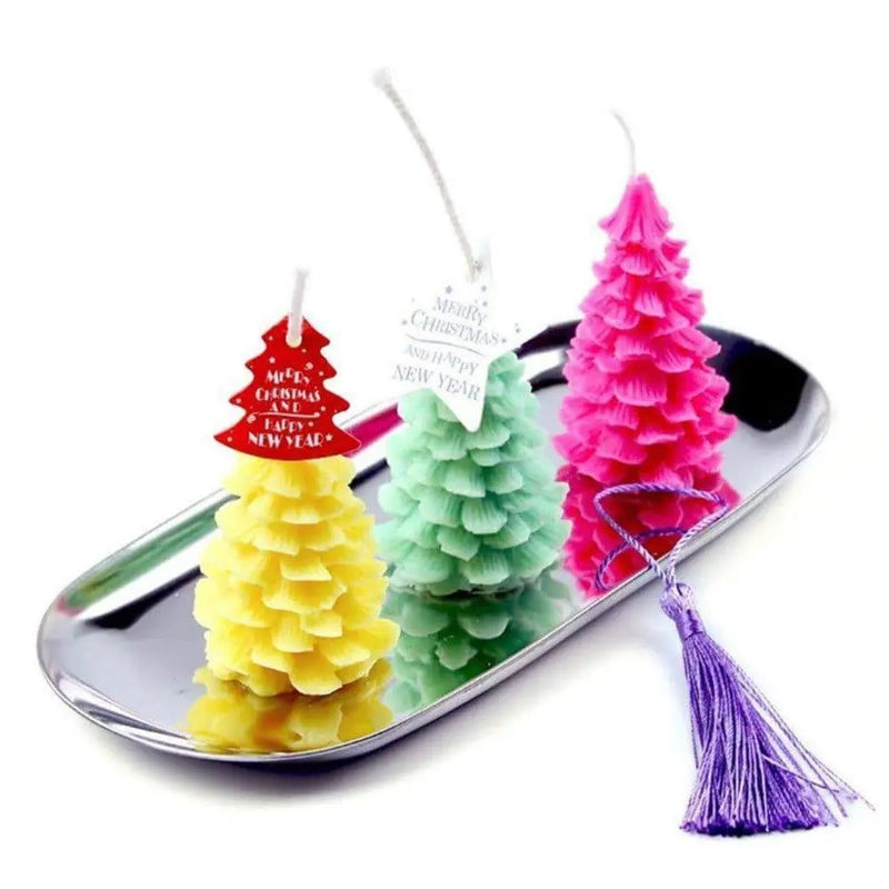 Christmas tree mold for candles chocolate or plaster