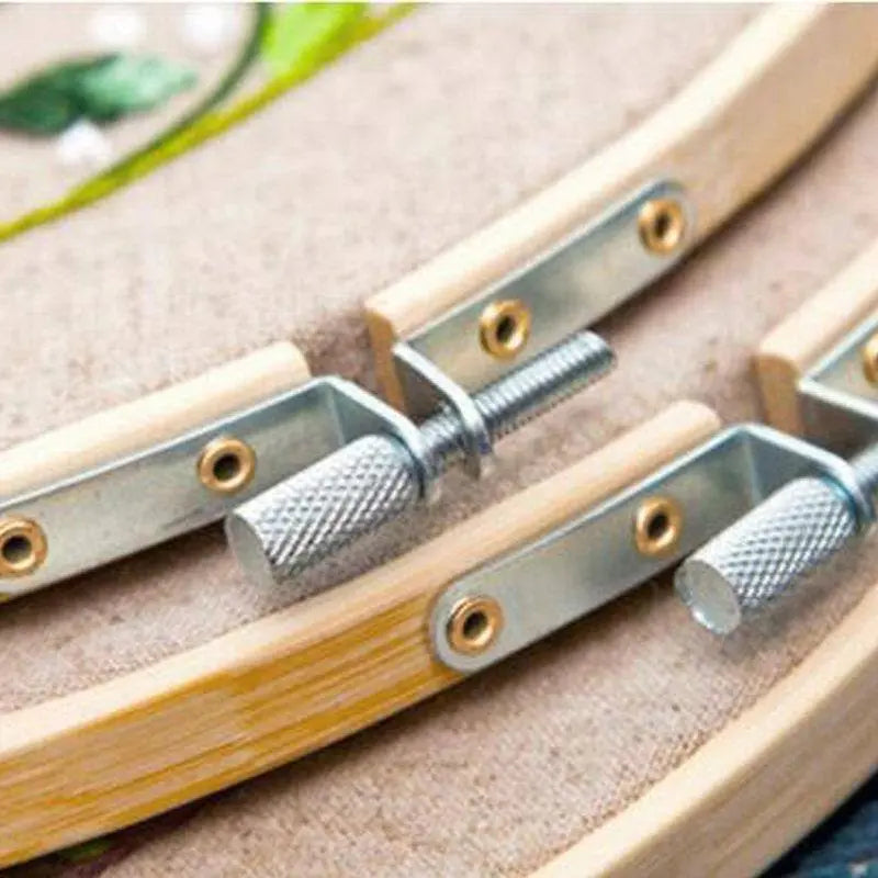 Cross stitch ring bamboo hoop for embroidery round frame sewing tool