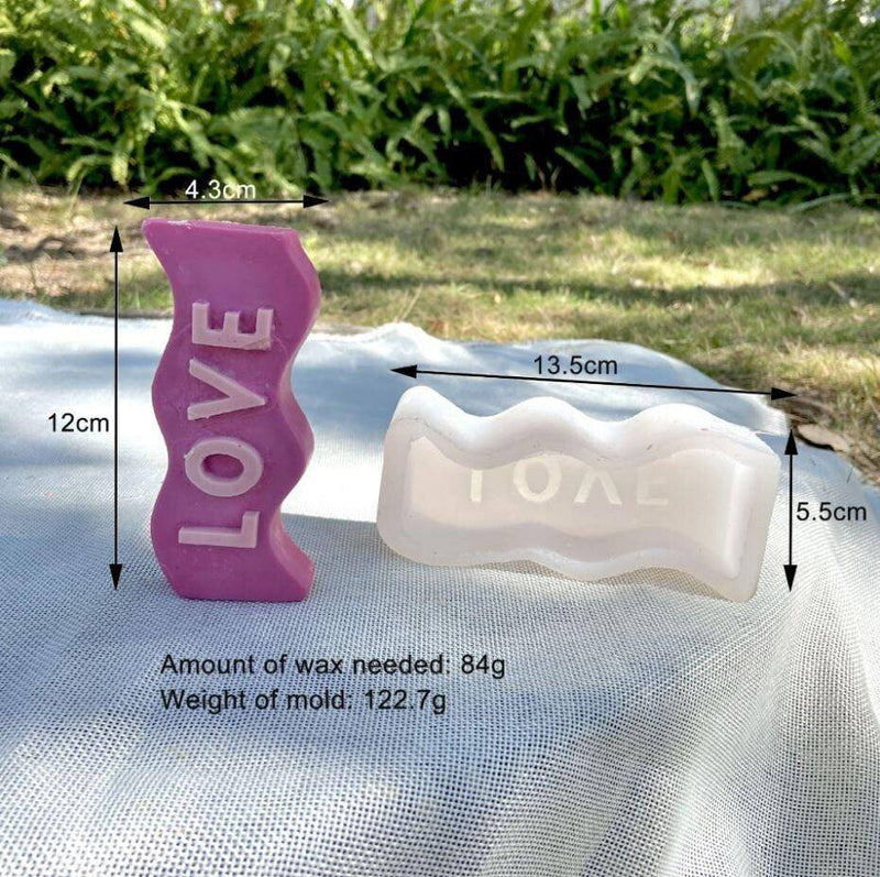 Love Candle Mold Cute Candle House Warming Gift For Friend