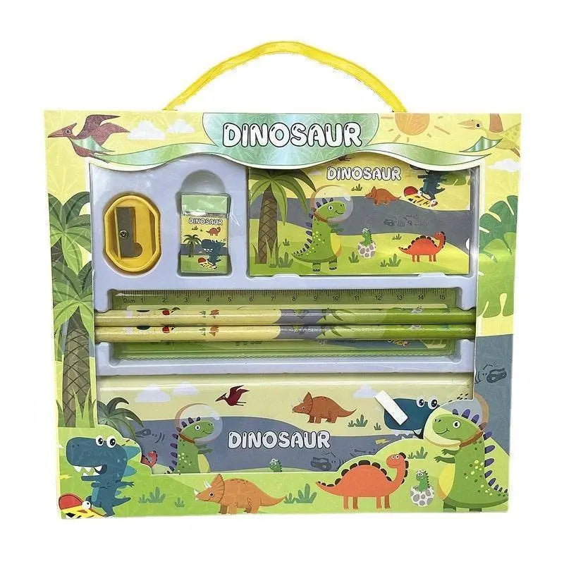Dinosaurs And Sea Creatures Stationery Set For Kids Kindergarten And Montessori School Supplies