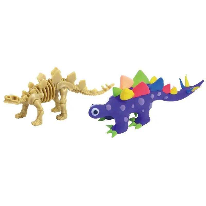 Dinosaur Clay Craft Kit for Kids Create Your Own Dino Models with Modeling Clay Dinosaur Figure Sculpture with Air Dry Clay Art For Ages 6+