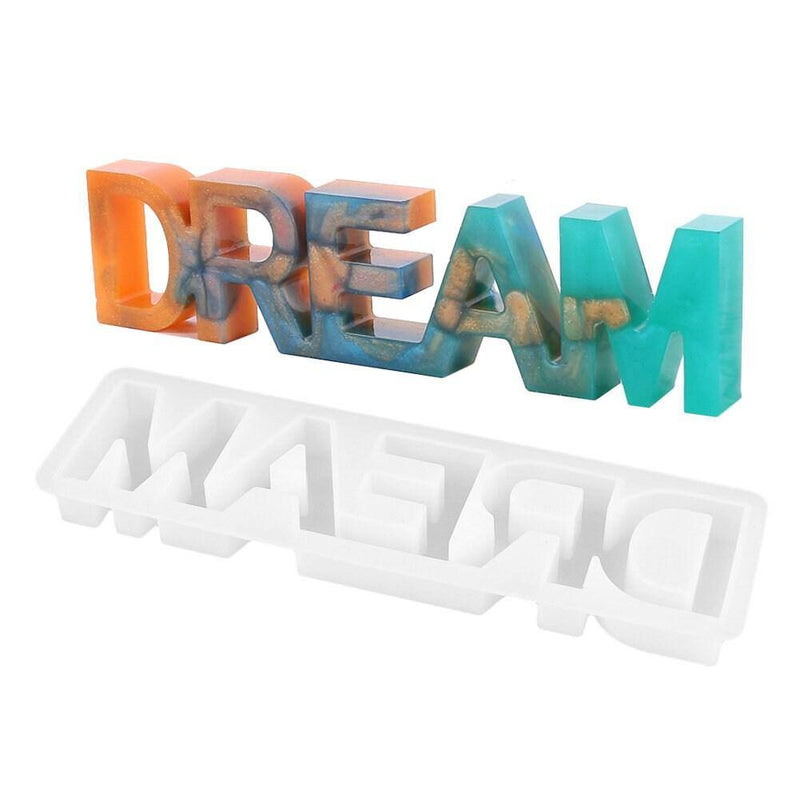 Dream Mold Positive Words Mold Inspirational Decor