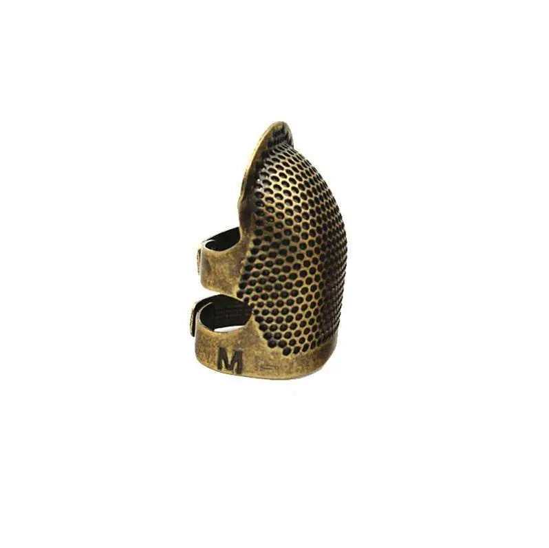 Gold Finger Thimble Antique Finger Protector Sewing Accessories Needlecraft Tools