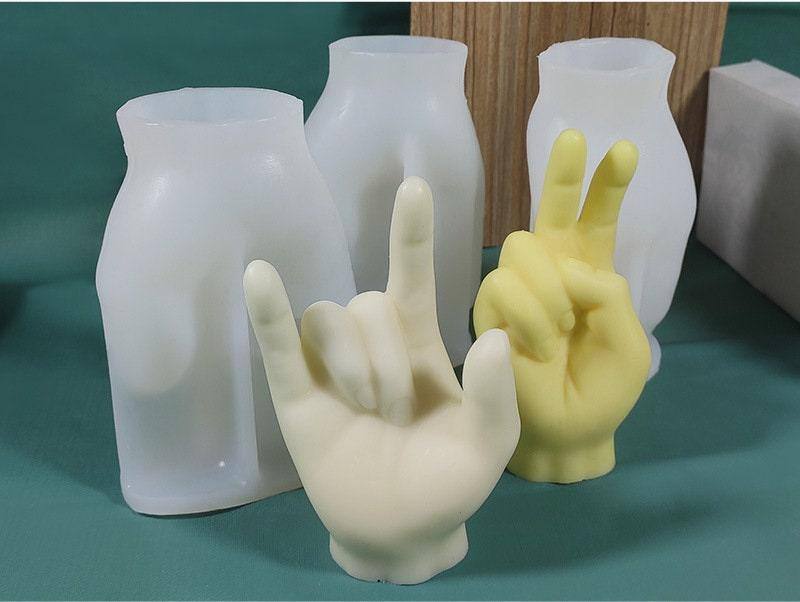 Hand Candle Mold Hand Mold