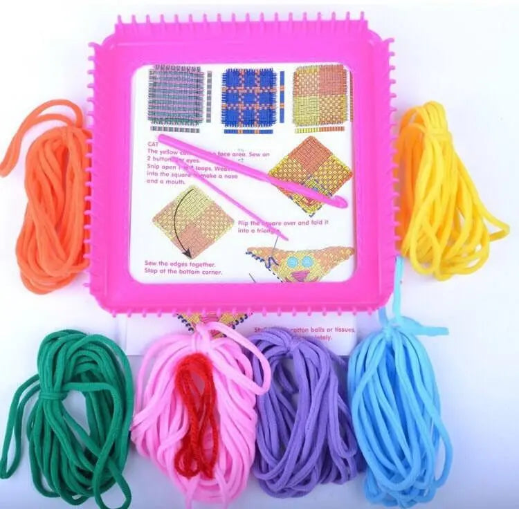 Loom Kit Loom Weaving For Kids Knitting Craft Set