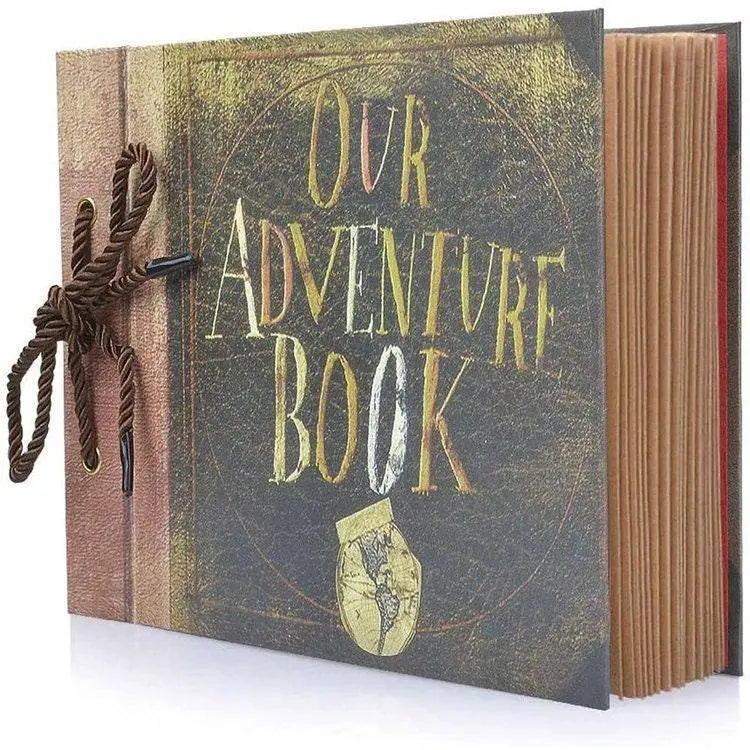 Our Adventure Book DIY Scrapbook Photo Album Memory Keepsake Album