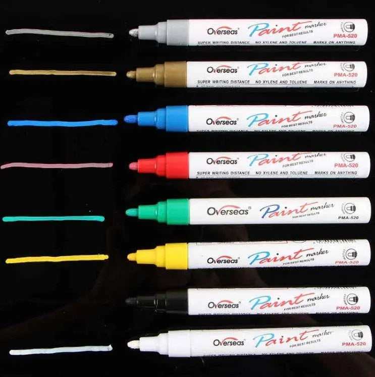 Paint Marker Pens Metal Rubber Glass Wood Paint Marker Golf Ball Marker