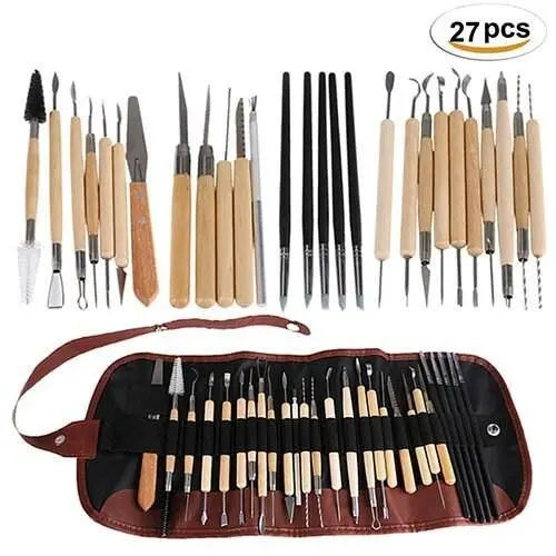 Pottery tools for clay shaping tools sculpting tool kit