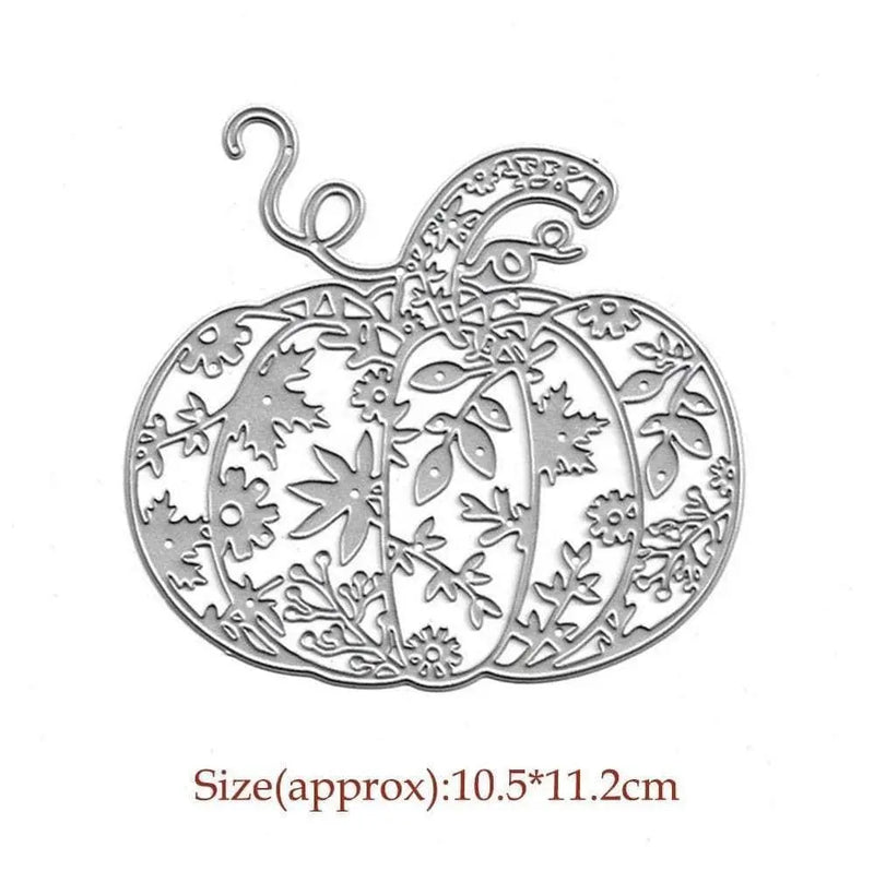 Pumpkin Metal Cutting Die Halloween Theme Scrapbook Stencil Die Cuts For Cardmaking