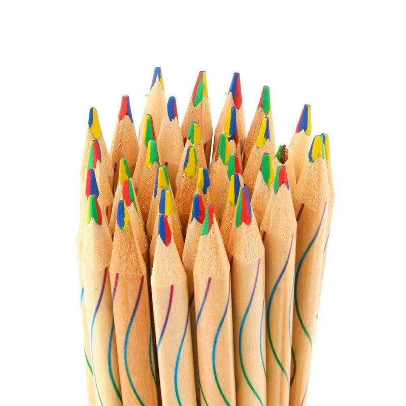 Rainbow pencil 10 coloring pencils for kids multicolored pen