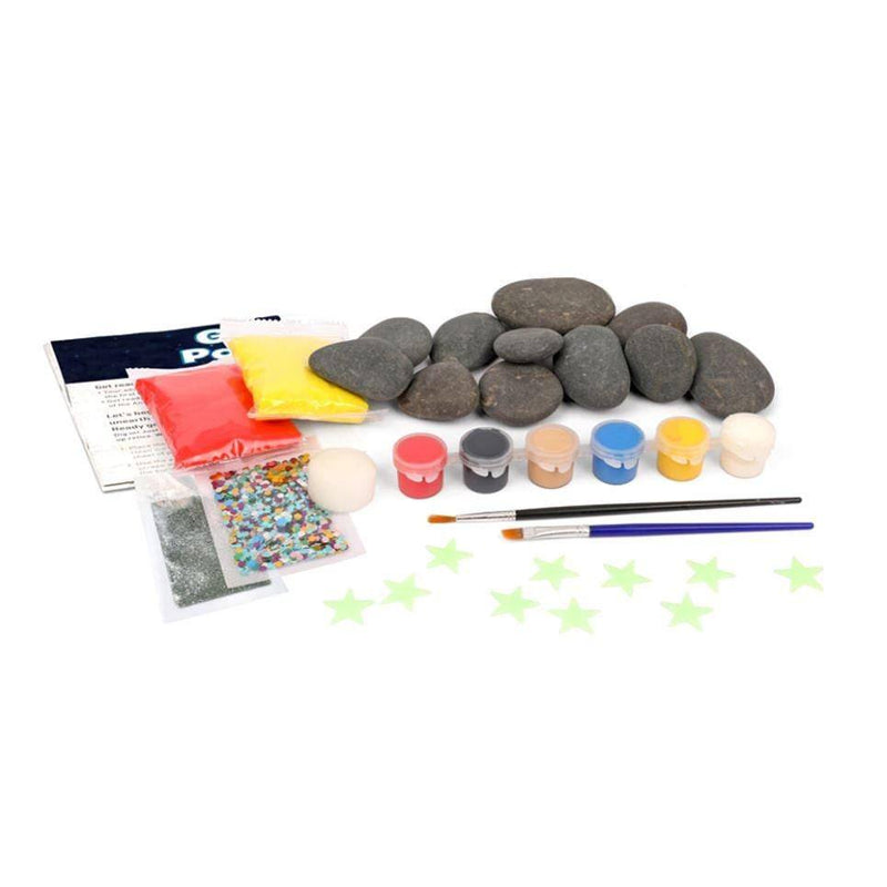 Rock Painting Kit Stone Painting Set Children's Educational Toys for Kids
