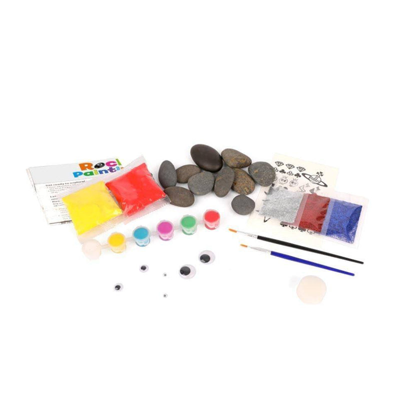 Rock Painting Kit Stone Painting Set Children's Educational Toys for Kids