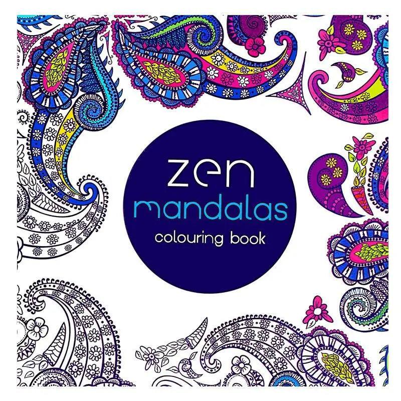 Secret Garden Adult Decompression Coloring Books Mandala Wonderland Fantasy Stress Anxiety Relief Coloring Pages