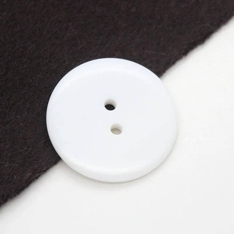 Sewing Buttons 50 Clear Buttons Bulk Black Buttons 18mm Buttons