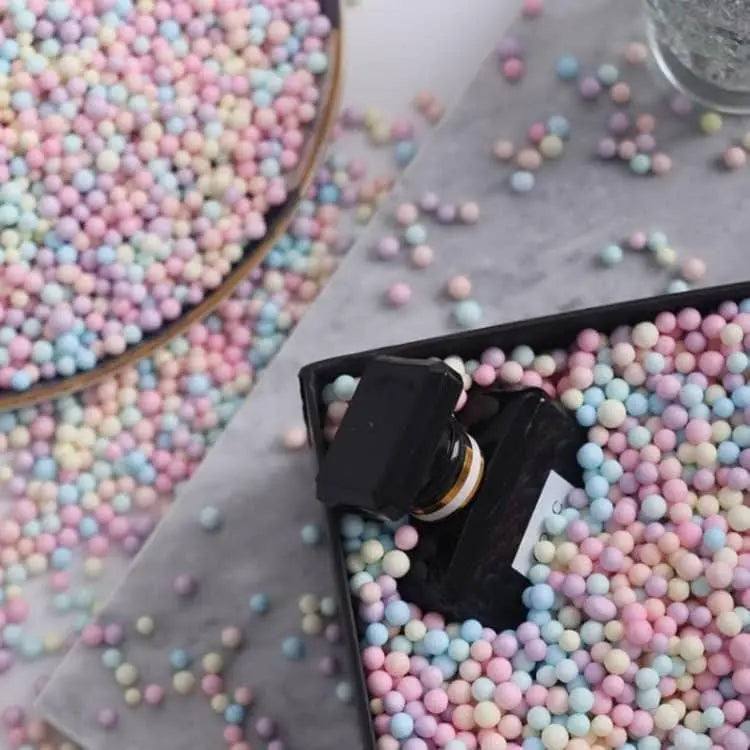 Tiny foam beads styrofoam filler balls 100g